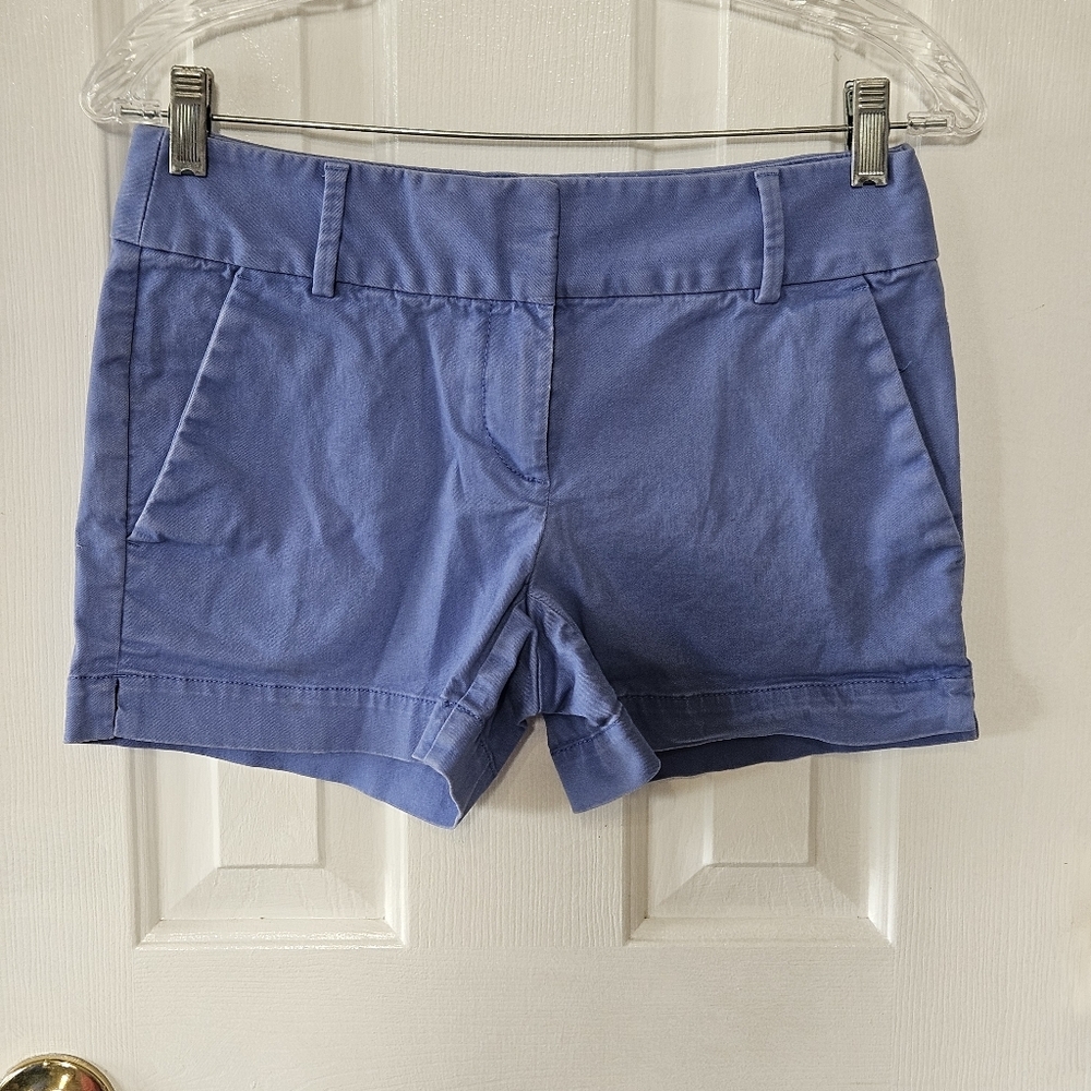 LOFT The Riveria Women's Light Blue Shorts Size 00